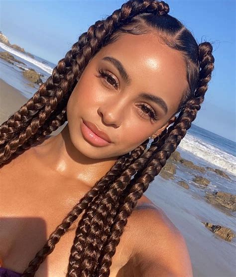 2 jumbo braids hairstyles|51 Best Jumbo Box Braids Styles to Try with Trending Images